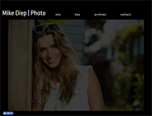 Tablet Screenshot of mikediepphoto.com